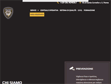 Tablet Screenshot of newmasterpolice.it